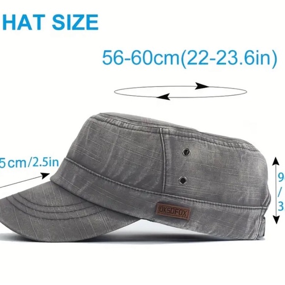 $10 add-on O/S brown cadet / army / military hat - Picture 7 of 7